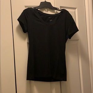 Soft Pima cotton black tee